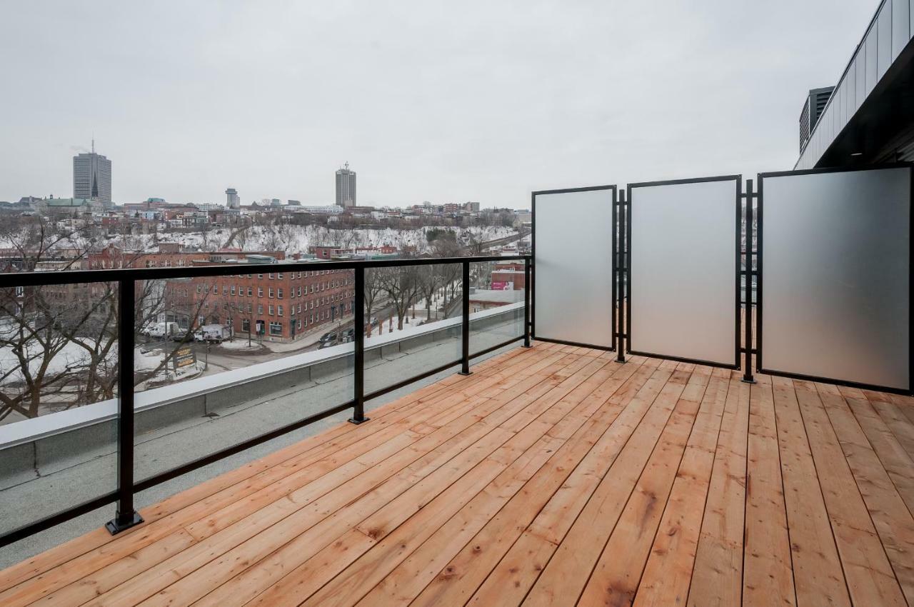 Penthouse On Charest - With Parking And Gym Quebec City Exterior photo